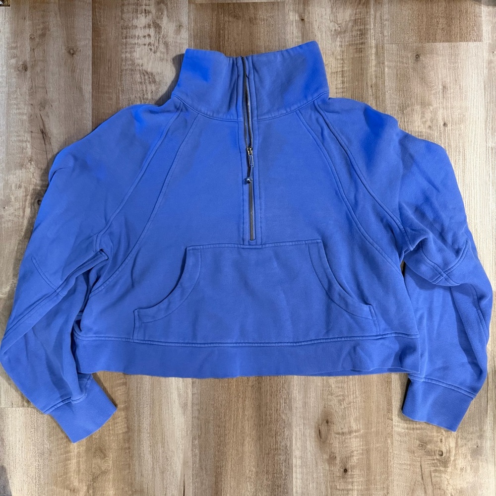 Lululemon Scuba Oversized Funnel Neck Half Zip